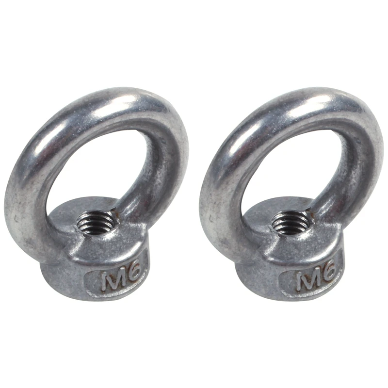 10 шт. болт с шестигранной головкой Серебряный M6 6 мм|Гайки| |