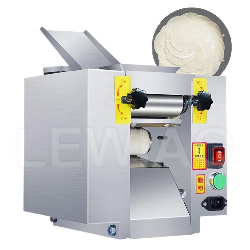 

2021 Small Tabletop Automatic Wonton Dough Skin Making Machine Dumpling Gyoza Wrapper Machine