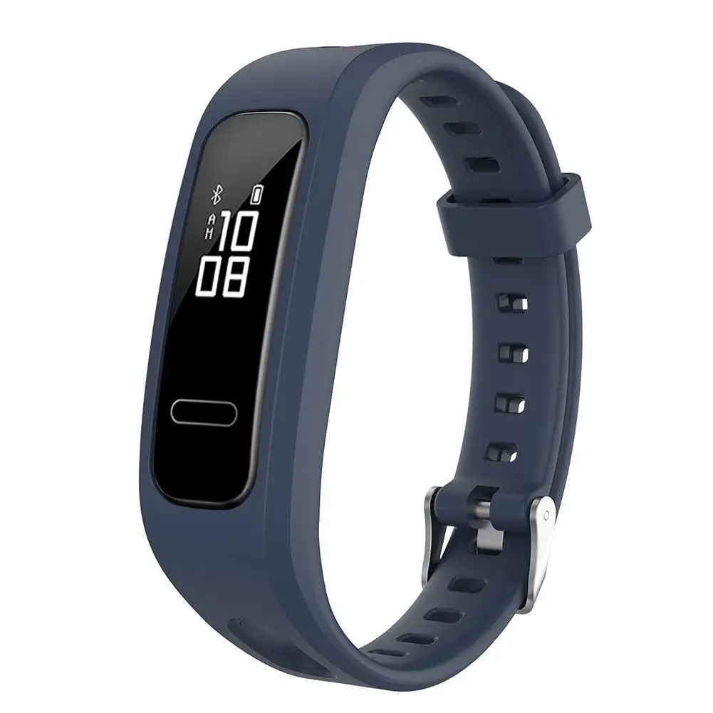 Силиконовые спортивные часы ремешок для huawei Band 3e 4e huawei Honor Band 4 версия для бега Смарт-часы браслет Наручные часы