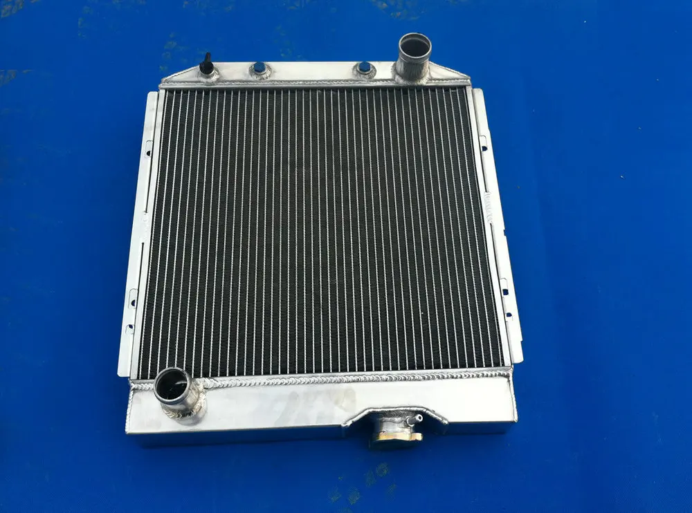 3 ряда радиатор из алюминиевого сплава + вентилятор для двигателя FORD Mustang V8 1964 л