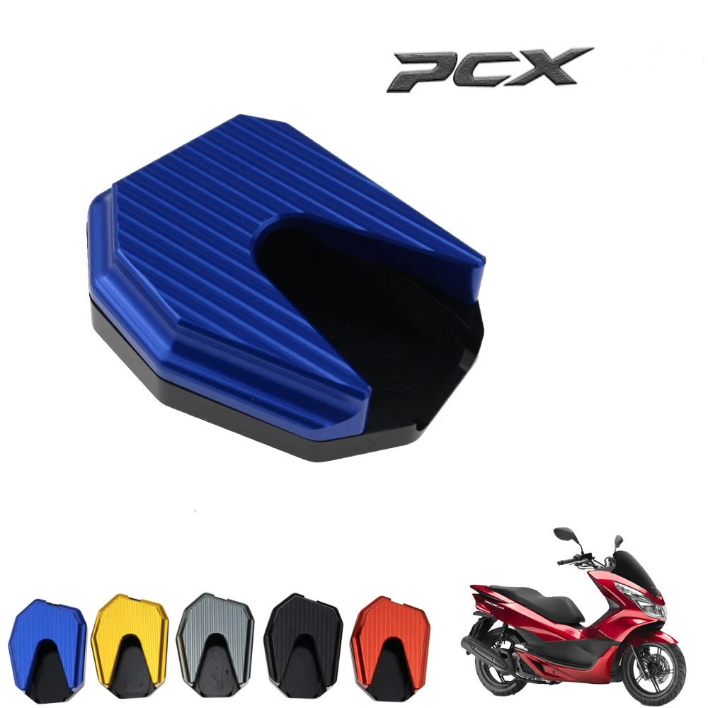 

Motorcycle side support CNC Expander Extension Pad forHONDA PCX125 PCX 125 PCX150 PCX 150 2014-2019 Accessories