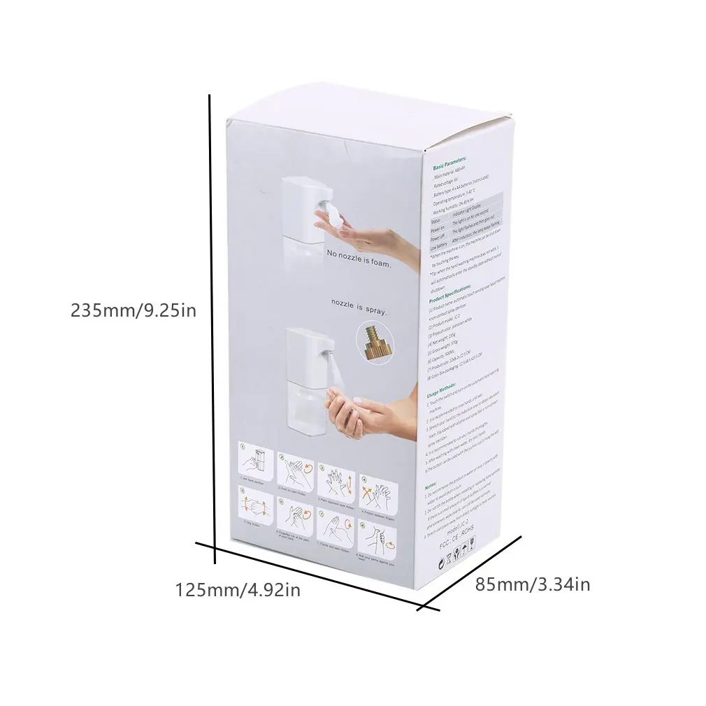 

Automatic Touch Sensing Soap Liquid Machine Non-contact Spray Sterilizer Automatic Sensor Soap Dispenser