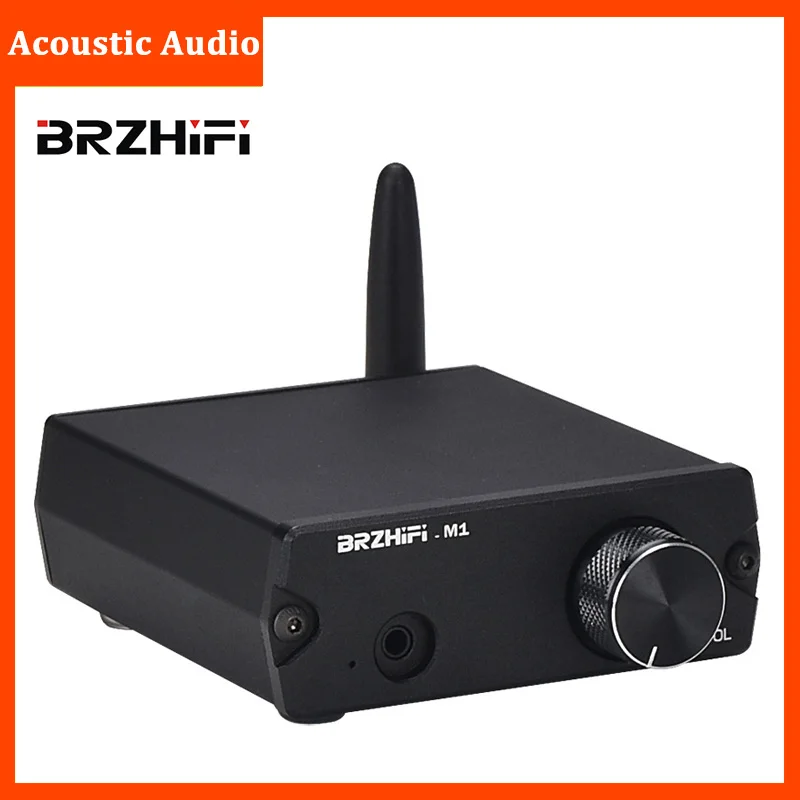 

Усилитель звуковой мощности BRZHIFI M1 MA12040P 80 Вт * 2 2,0 Mini Bluetooth 5,0 HD 3,5 мм вход Hi-Fi стерео аудио класса D Amp для динамиков