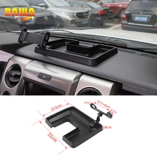 BAWA Center Console Storage Box With Mobile Phone Holder iPad Bracket For Ford F150 Raptor 2009-2014 Car Accessories