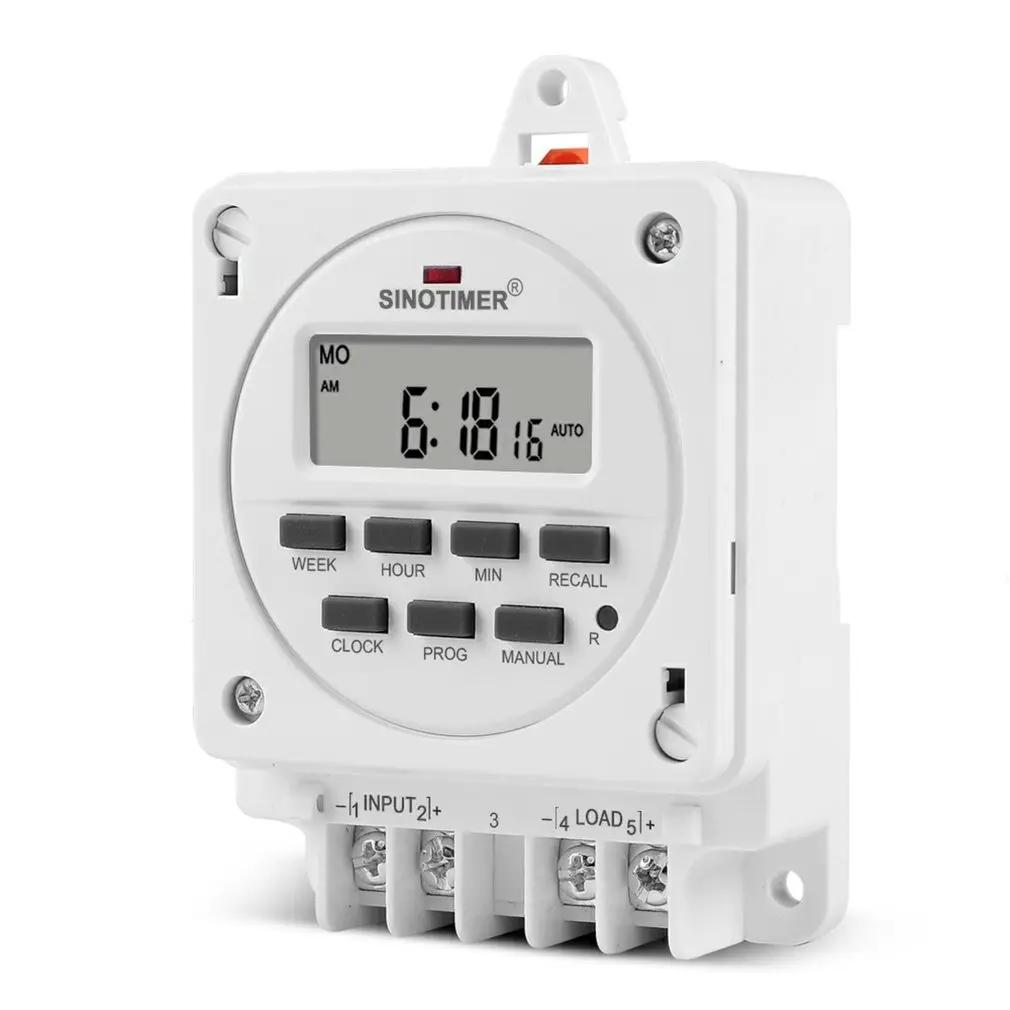 

TM618E Series With Mounting Base Time-controlled Timer Switch No Loose Parts Built-in Battery 40HMA Switch