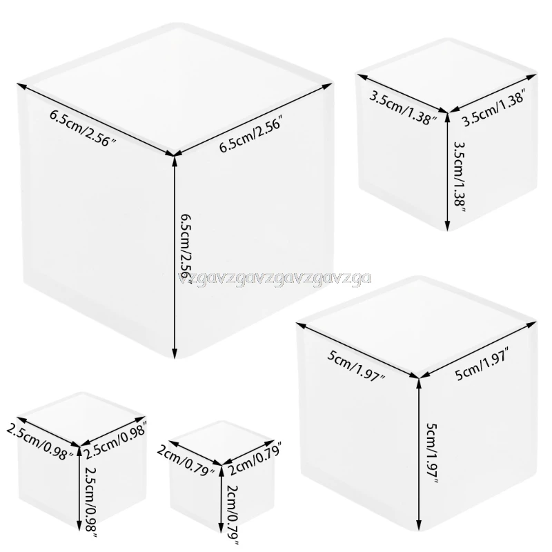 Силиконовая форма для изготовления Подвески DIY кубик ювелирных изделий литье из