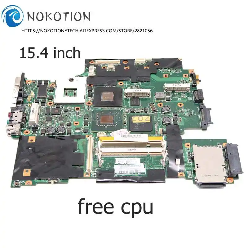 Материнская плата NOKOTION 42W7653 для ноутбука Lenovo thinkpad T61 T61P 44C3931 42W7877 15 4 965PM DDR2 FX570M GPU