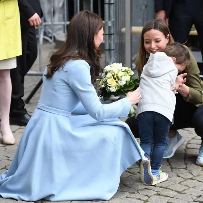 Модные элегантные платья блейзеры для женщин офисная одежда Kate Middleton синее