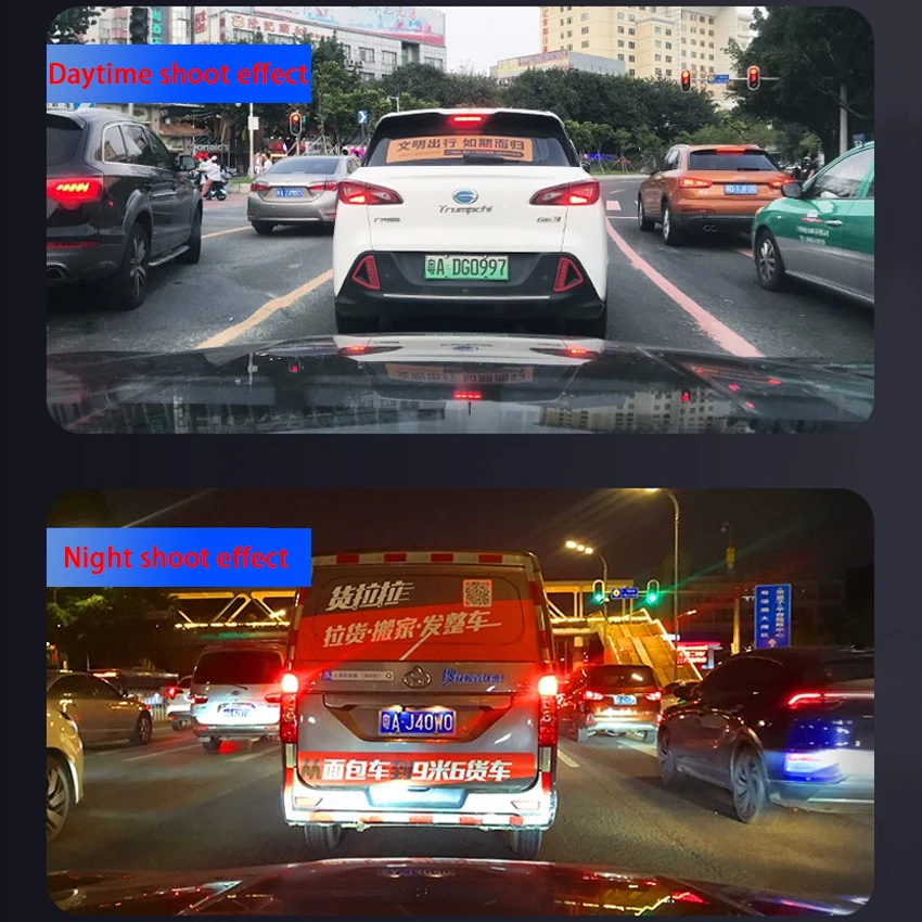 Автомобильный видеорегистратор с управлением через приложение Wi-Fi камера для