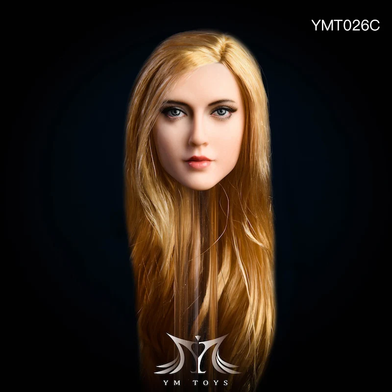 Скульптура головы Анны YMToys YMT026 масштаб 1/6 экшен-фигурка | Игрушки и хобби