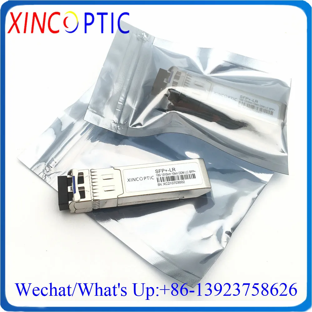 10G SM SFP + Дуплексный LC Sinlge режим 1310 нм 10 км SFP трансивер, 10GBASE-LR двойной разъем DOM Fiber