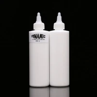 240ml natural plant professinal tattoo ink white color semi permanent makeup pigment paints bottles body art tool american brand