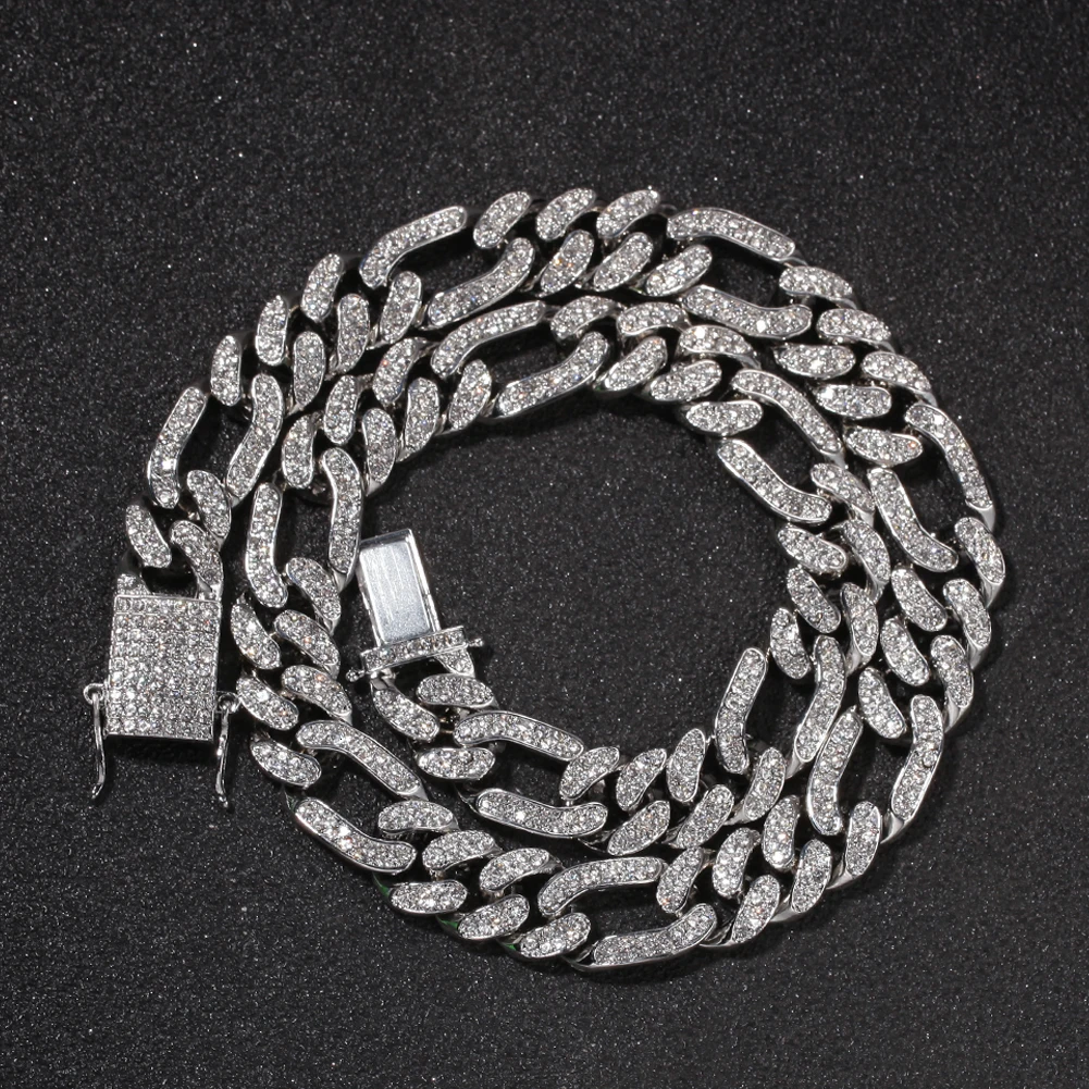 Hip Iced Out Bling мужское ожерелье золотистого и серебряного цвета чокер микро