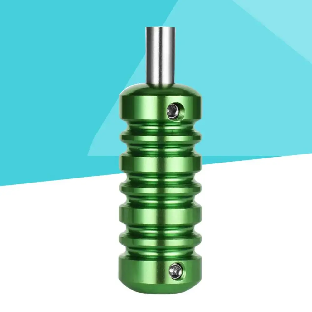 

Tattoo Grips Tubes Green Alloy Tattoo Grip Handle for Tattoo Machine Machine Supply Hand Held Bar Grip Tube Tip Holder Supply