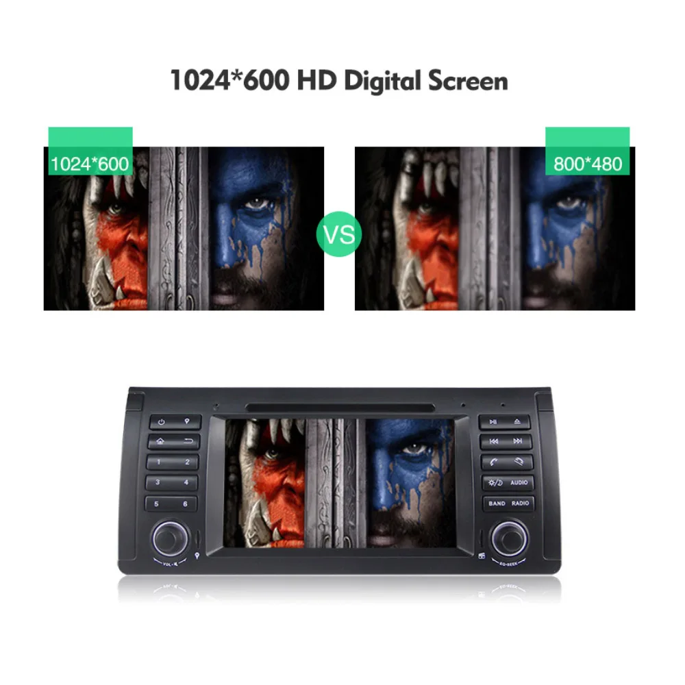 Автомобильный dvd-плеер с сенсорным экраном 4 + 64 ГБ Android 1996 радио зеркалом заднего