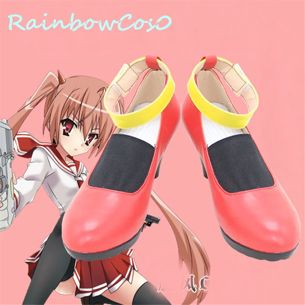 Hidan no aria Kanzaki H Aria Обувь для костюмированной вечеринки Ботинки на Хэллоуин RainbowCos0