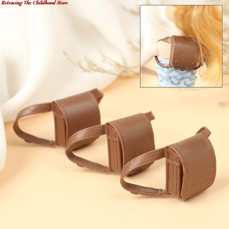 

1Pc Doll Bag Dollhouse Miniature Bag Backpack School Bag Doll Home Decor Toy