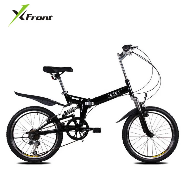 Новый бренд X Front 20 дюймов алюминиевый сплав демпфирование складной велосипед