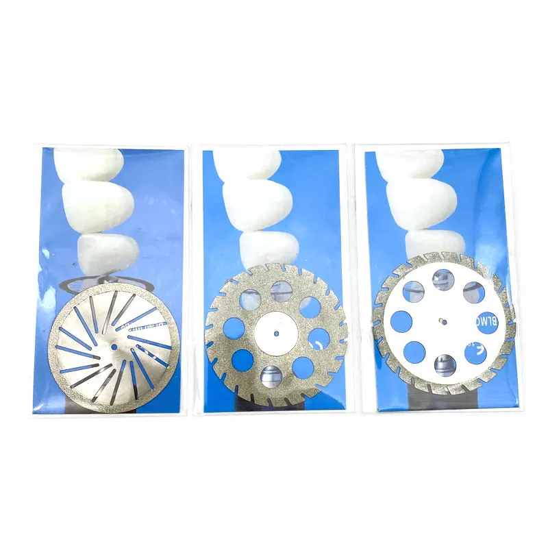 Алмазный двусторонний диск большого размера для полировки зубов и лабораторий 40