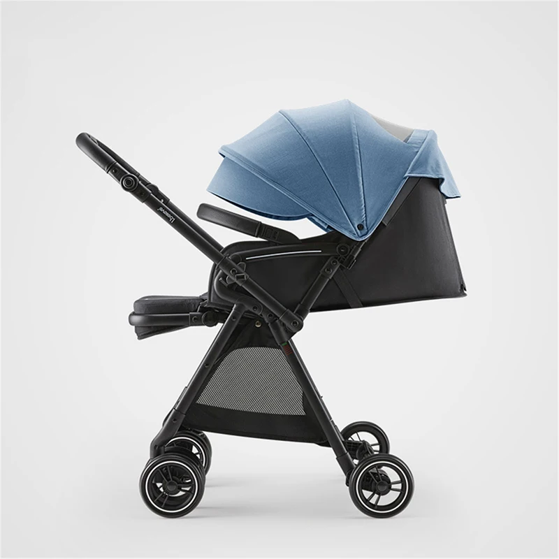 Newborn Baby Stroller Lightweight High Landscape Two-way Sitting and Lying Folding Umbrella Cart Infant Stroller  Baby Car