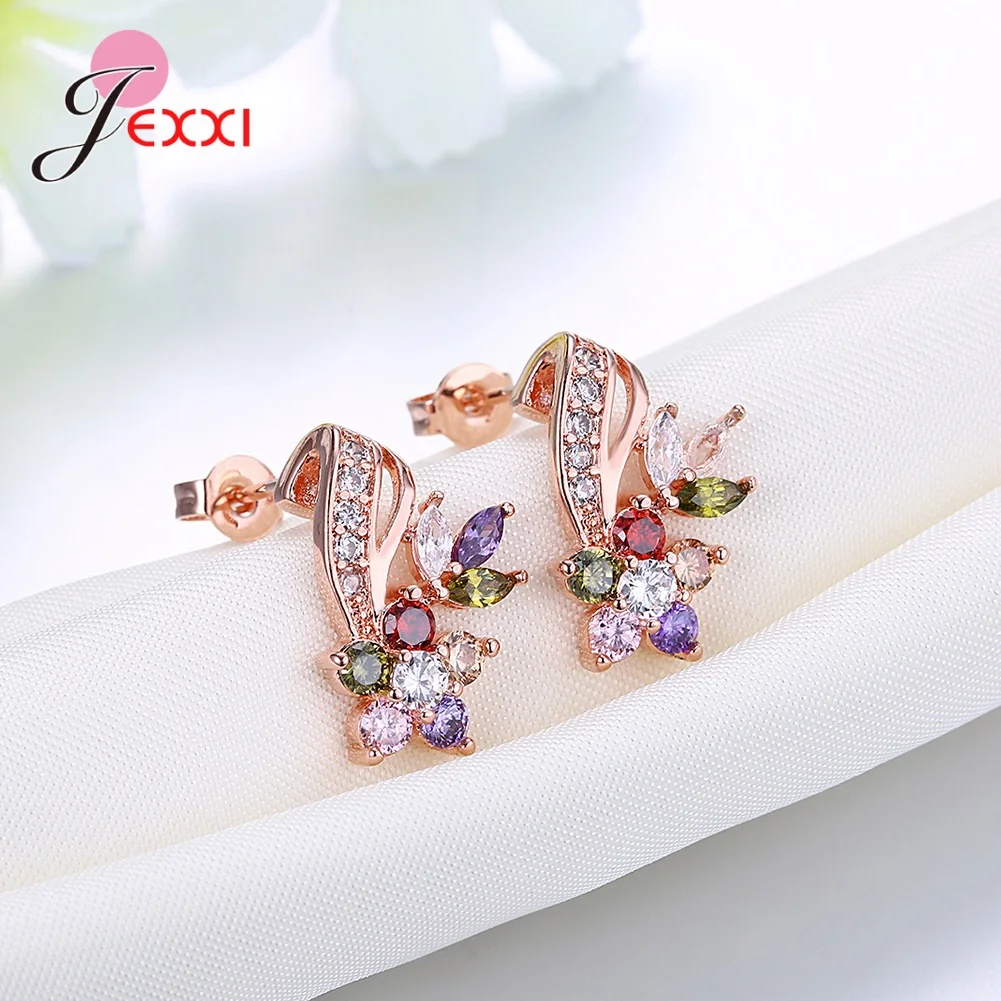 Геометрические серьги-гвоздики для пирсинга простые из стерлингового серебра 925