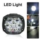 2 шт. мотоциклы рабочий светильник 15 Вт 1500LM 9 светодиодными лампами светильник тумана светильник Рабочая Точечный светильник скутеры мотоциклетные рабочий светильник аксессуары