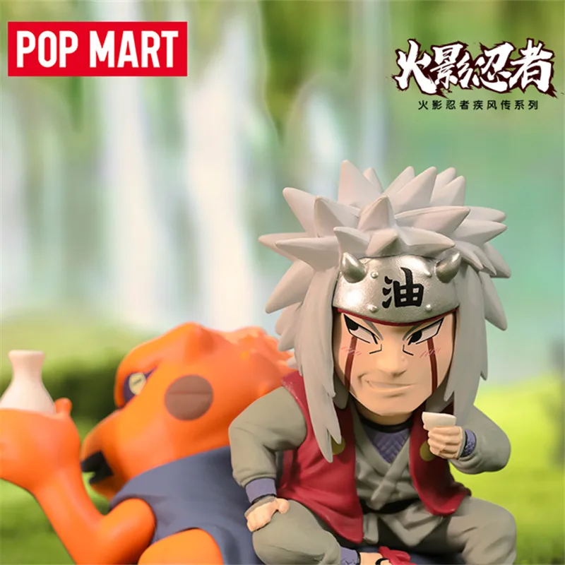 Подлинная серия POPMART Ninja Shippuden глухая коробка популярная кукла ручной компьютер