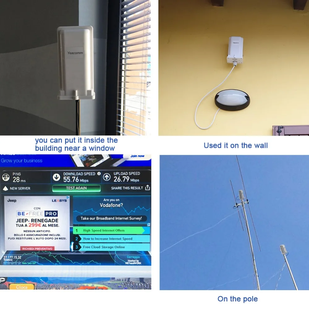 YF P11 промышленный водонепроницаемый уличный маршрутизатор CPE 4G LTE cat4 150M TDD FDD без Wi