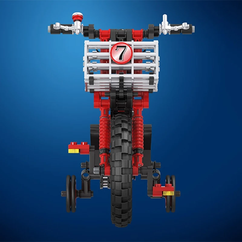 

Creative Assembly Bicycle Particles, Education Science Experiment Construction Toy for Kids and Bike Lovers