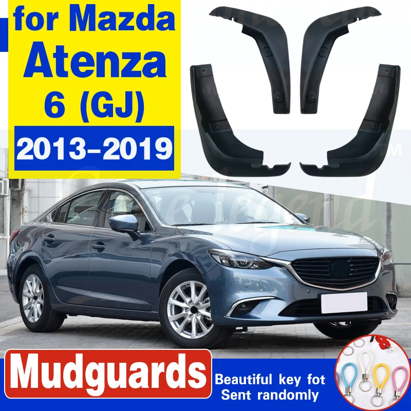 

4Pcs OE Styled Car Mud Flaps For Mazda 6 (GJ) Atenza 2013-2019 Mudflaps Splash Guards Mud Flap Mudguards Fender 2014 2015 2016