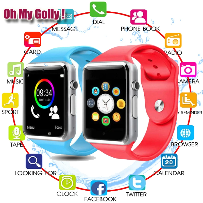 Умные часы для детей, детские, мужские, женские часы, телефон, 2G, sim-карта, вызов, сенсорный экран, водонепроницаемые умные часы, умные часы