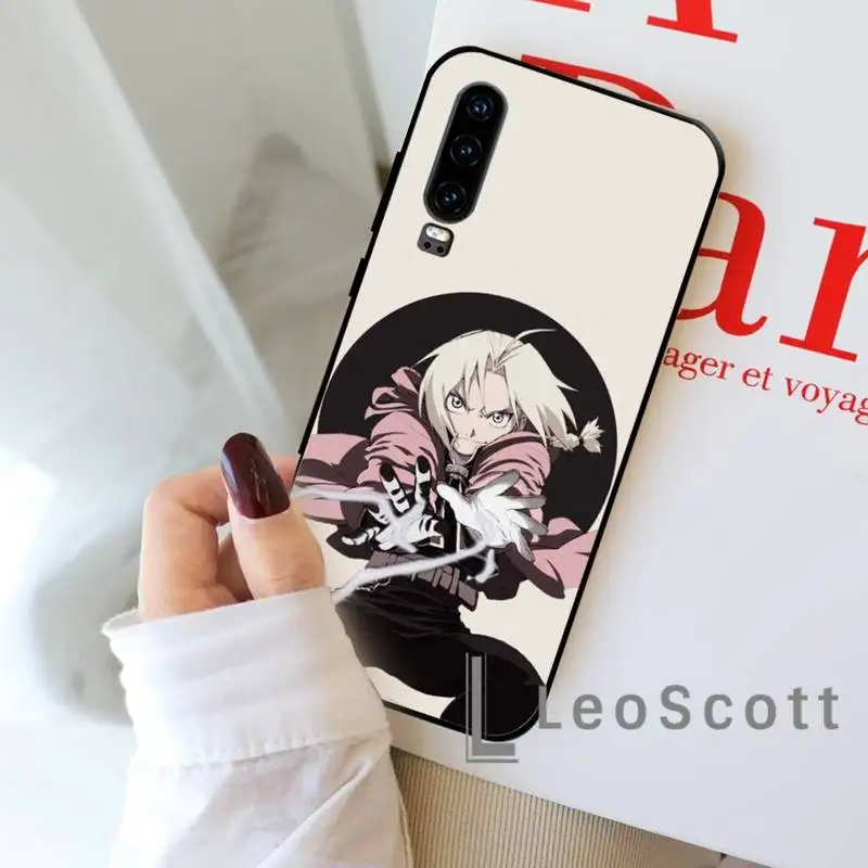 

Fullmetal Alchemist Brotherhood Phone Case For Huawei honor Mate P 9 10 20 30 40 Pro 10i 7 8 a x Lite nova 5t