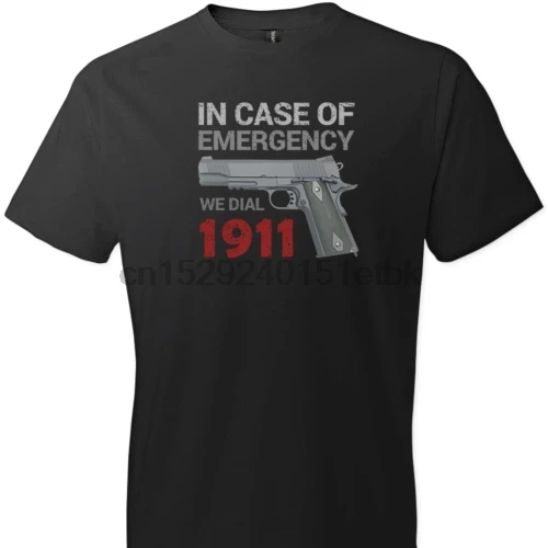 

Dial 1911 Colt Browning Pro Gun Rights 2Nd Amendment 100% Cotton Men T-Shirt