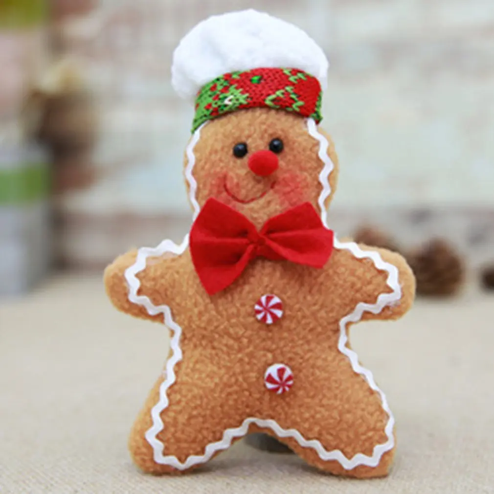 2018 Рождественское украшение милая кукла Санта Клауса олень подвесная