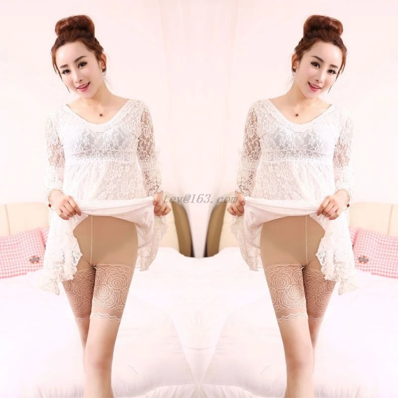 Шорты защитные эластичные бесшовные с высокой талией для девочек и