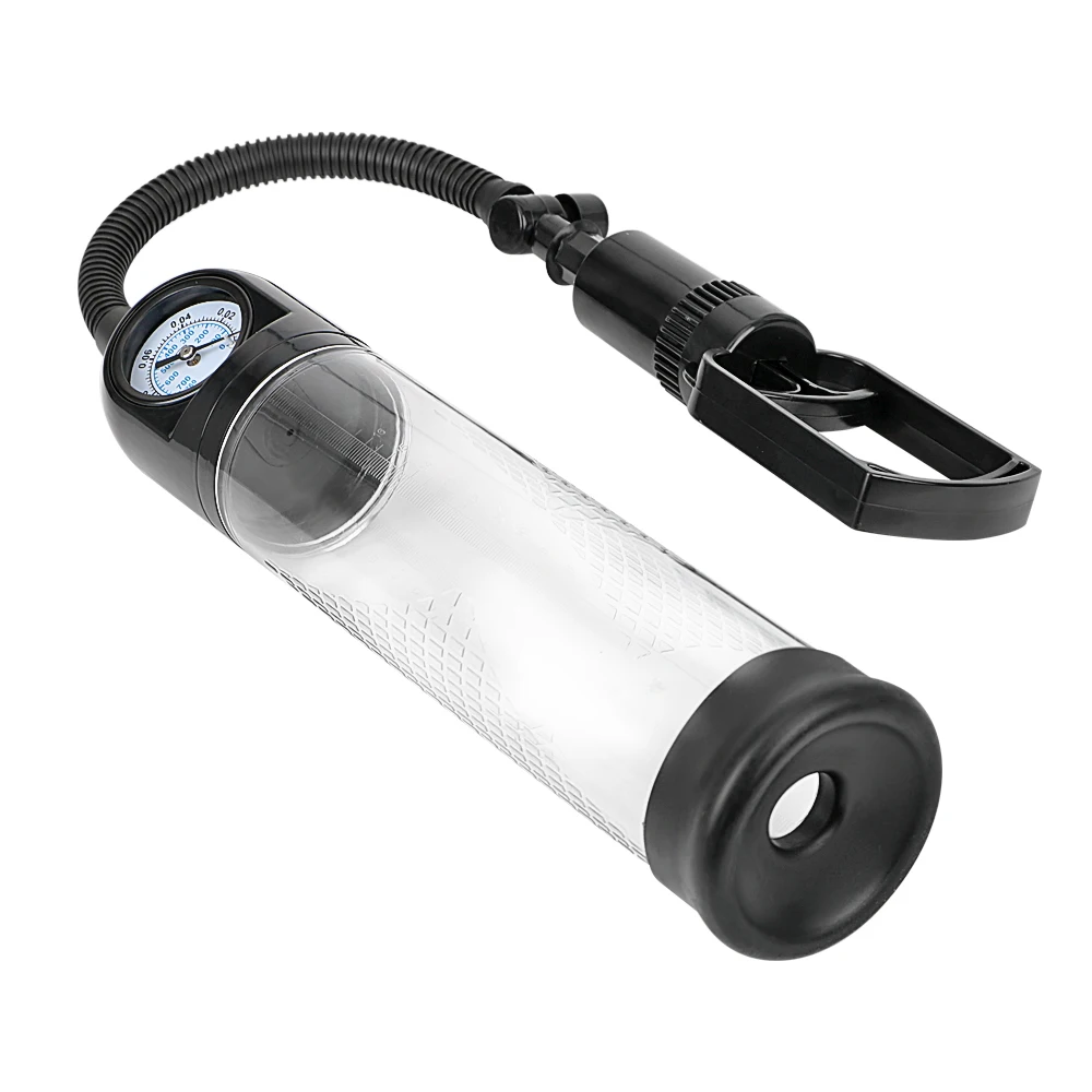 С манометром вакуумный насос для мужской мастурбации пениса секс игрушки мужчин