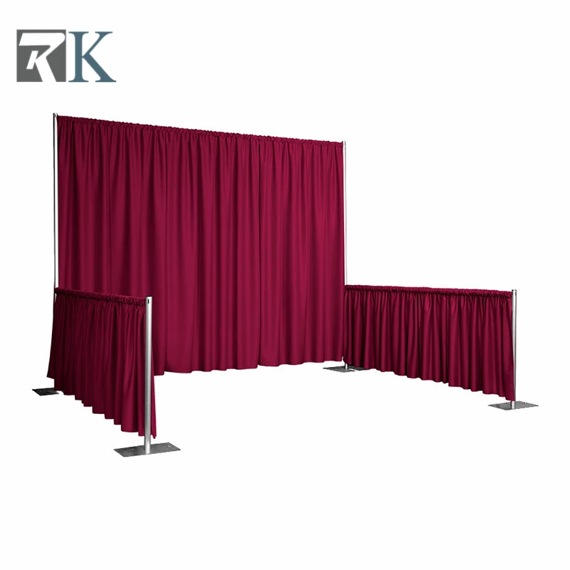 Алюминиевая витрина для выставок поддержка штор|Театральная мебель| |