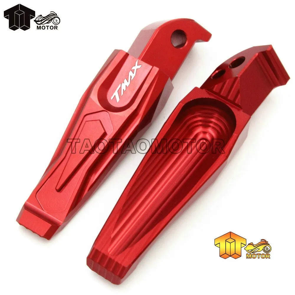 Алюминиевые мотоциклетные задние Пассажирские подножки cnc педали для Yamaha TMAX 500 530