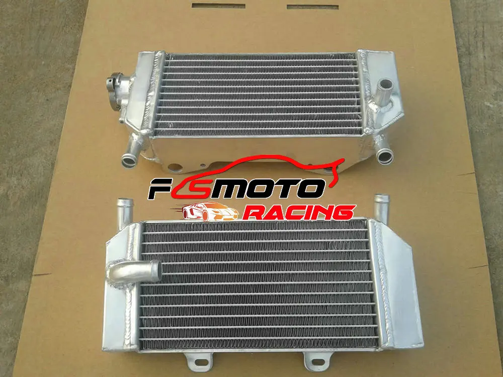Левая и правая сторона алюминиевый радиатор для Honda CRF 250 R X CRF250R 2004-2009 CRF250X 2004-2016 CRF250