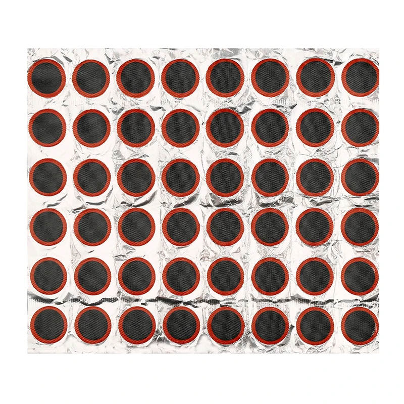 

48pcs Rubber Puncture Patches Bicycle Tire Tyre Tube Repair Cycle Patch Kit No Glue Bicycle Inner Tube Puncture Repair Tools