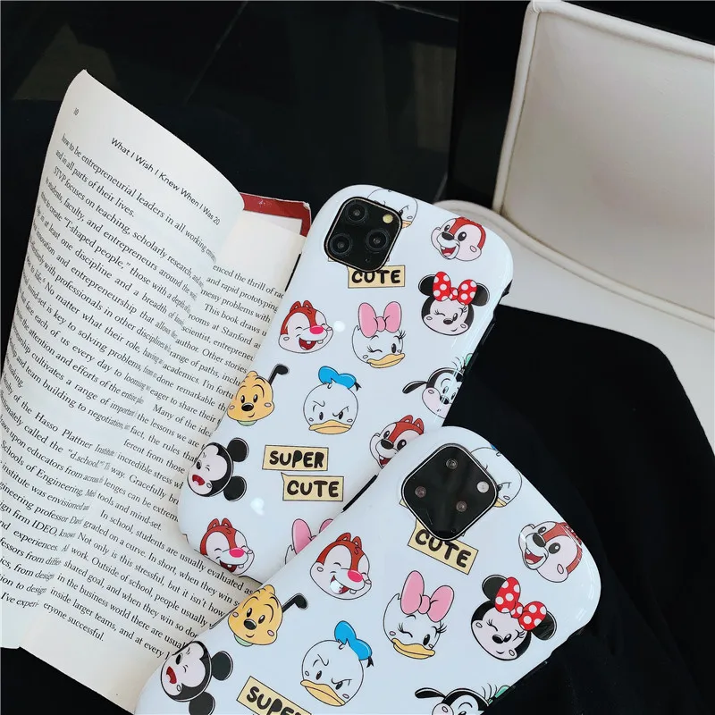 

Disney certified phone case is suitable for iphone 11 pro max case 6S/7/8P/X/XR/XS/XSMAX/11 small waist phone cover