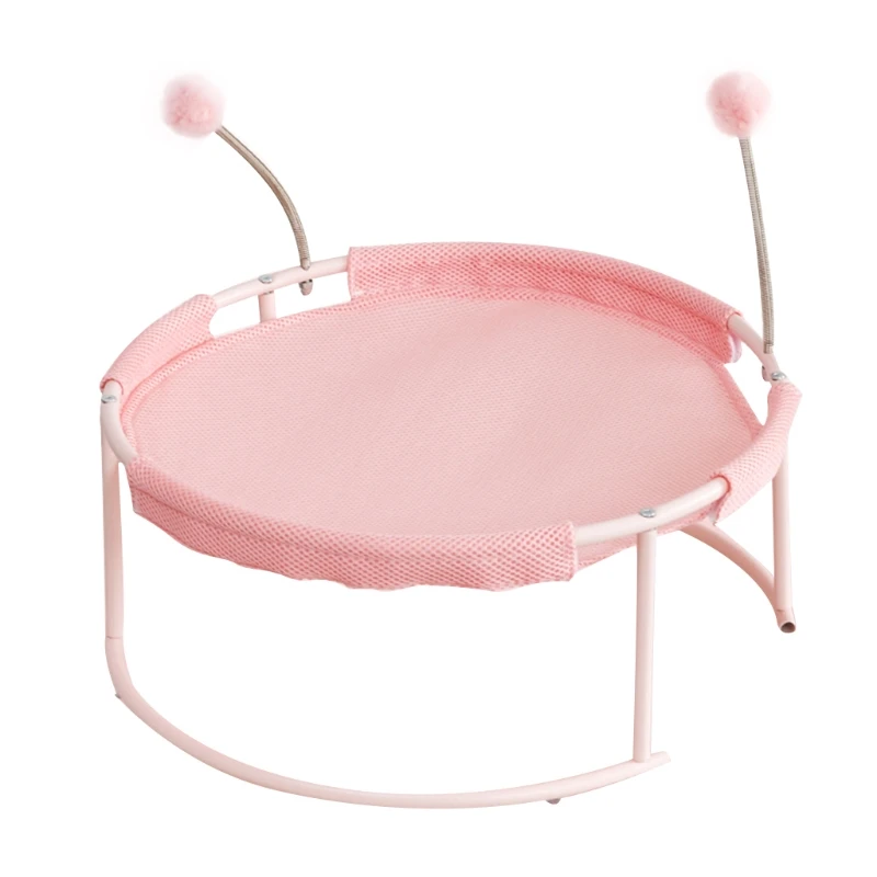 

D7YE качели для домашних любимцев гнездо подвесная кровать с подставкой летом прохладно спальная кровать удобные летние плетеные туфли Napping ...