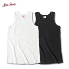 Не Stcok, Мужская Тяжелая хлопковая майка 10,5 унции, 100% хлопок, жилет без рукавов, стандартная белая майка, футболки
