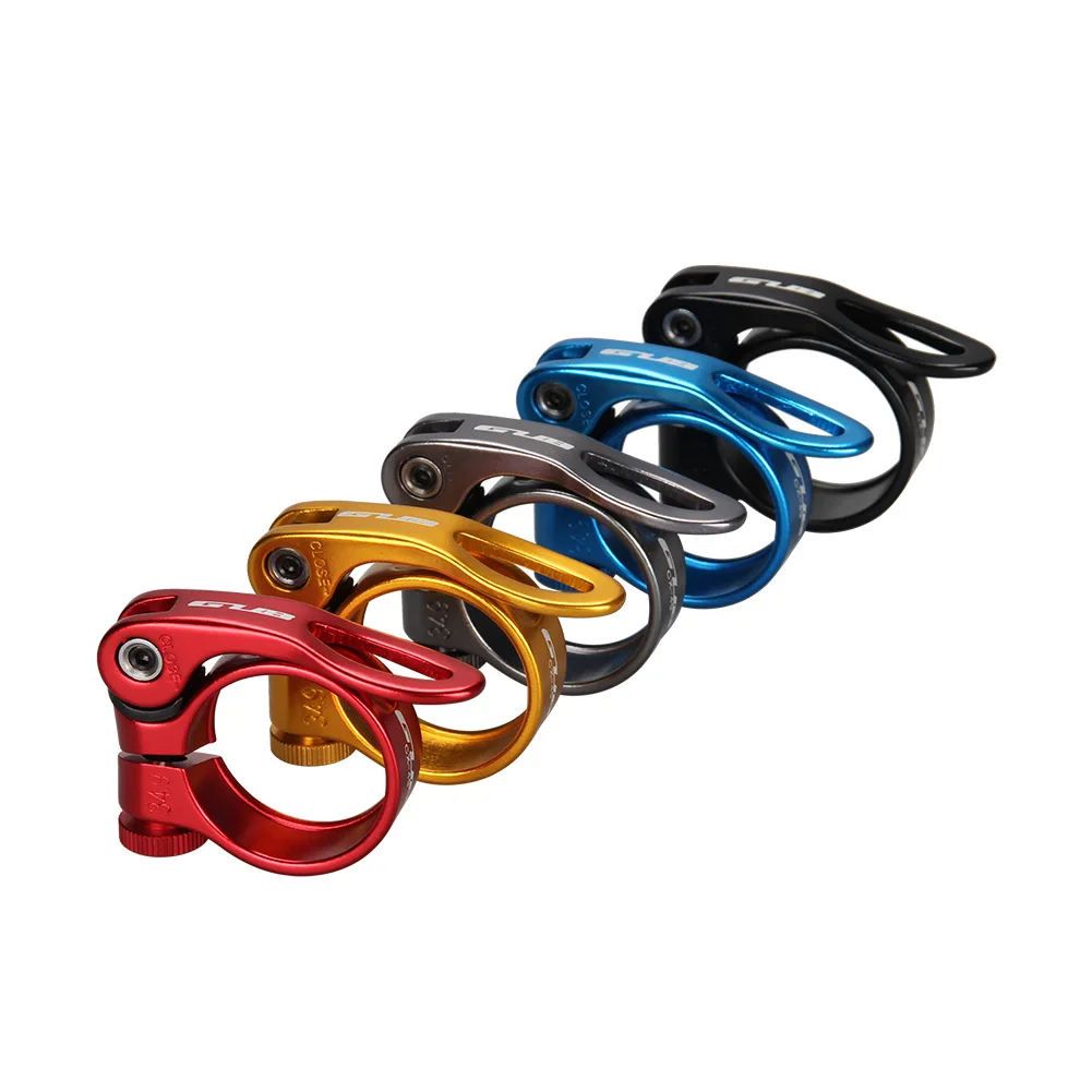

GUB 31.8/34.9 Caliber Alloy MTB BMX Bike Seat Post Clamp QR Quick Release mountain Road fixed gear bike seatpost clip cx18 cx49