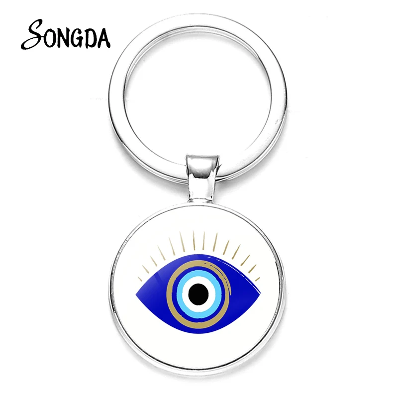 Круглые Подвески от зла для женщин и мужчин турецкие подвески глаз