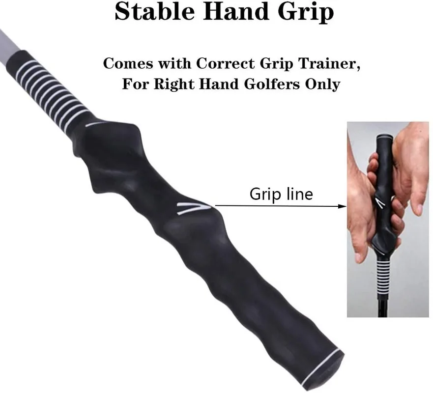 Как настоящий Гольф взмах сцепление для правой руки в гольф учебное пособие игры