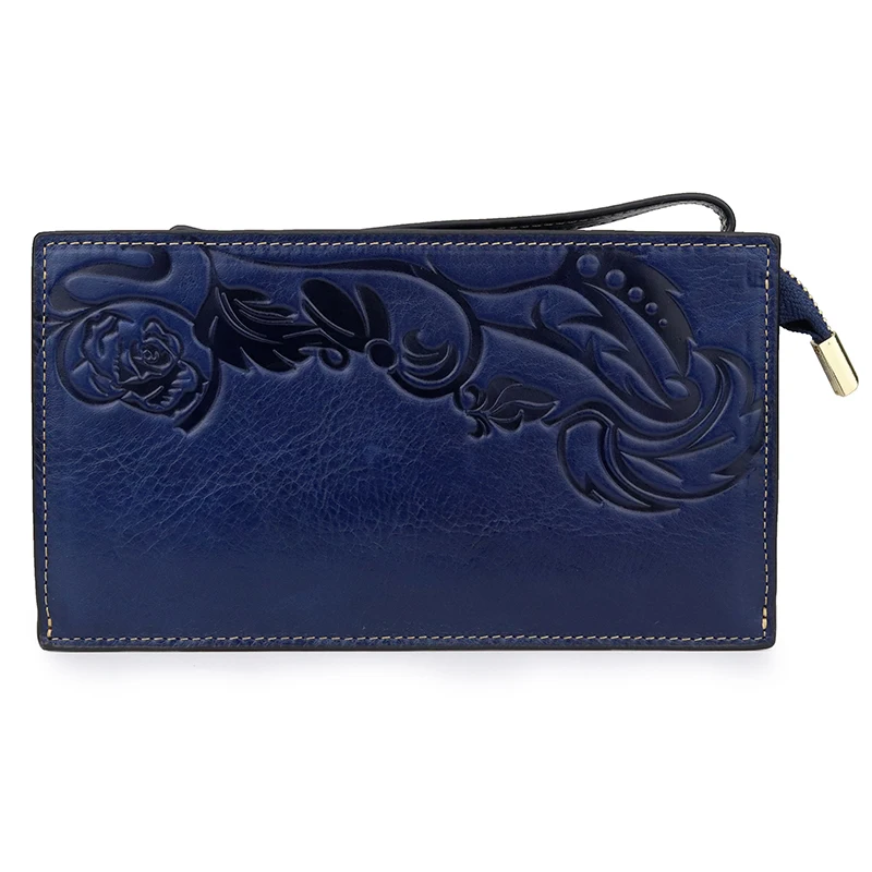 Комфортный вместительный женский кожаный бумажник Новое поступление Женский