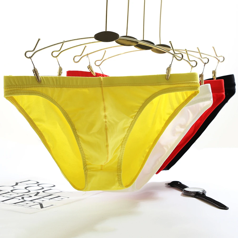 

Men's Sexy Comfortable Breathable Low-Rise U-Convex Briefs Underwear Underpants Soft Mini Sexy Briefs Men's