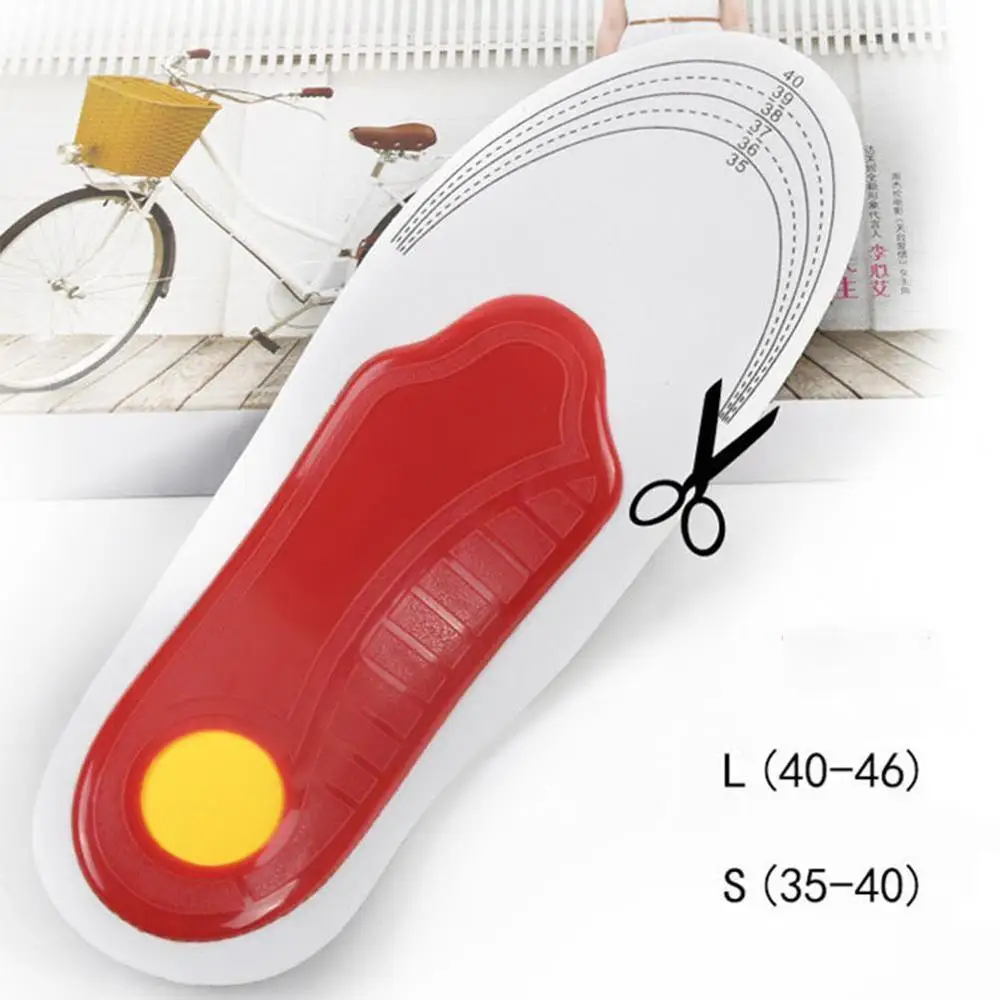 Ортопедические стельки на плоской подошве поддерживающие свод стопы