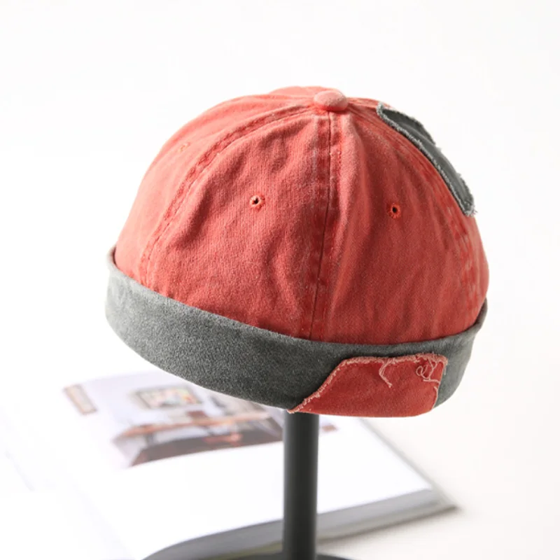 Винтажная Кепка в стиле хип-хоп Мужская потертая хлопковая кепка с черепом